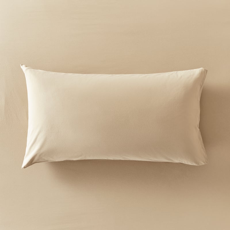 Stonewashed Cotton Sesame Sheet Separates