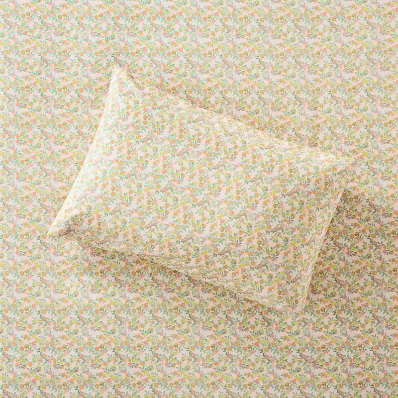 Printed Cutefruit Soft Peach Sheet Set