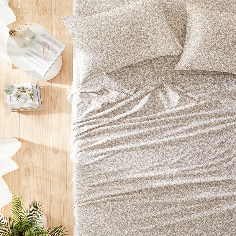 Printed Natural Libertine Sheet Set