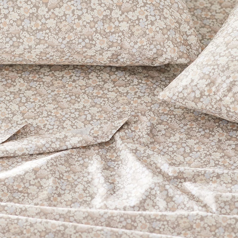 Printed Natural Libertine Sheet Set