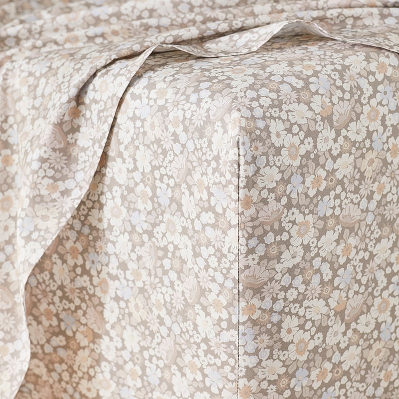 Printed Natural Libertine Sheet Set