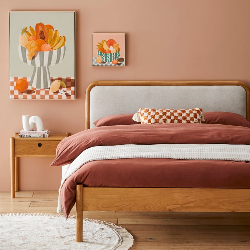 Mackay Oak & Natural Full Bed