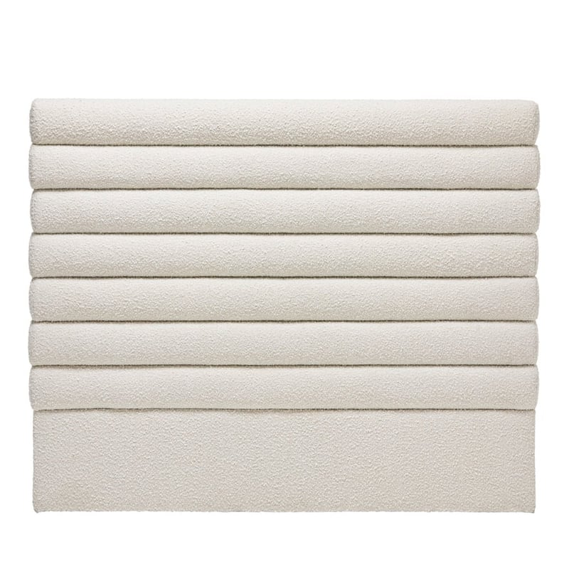 Memphis Cream Boucle Ribbed Bedhead