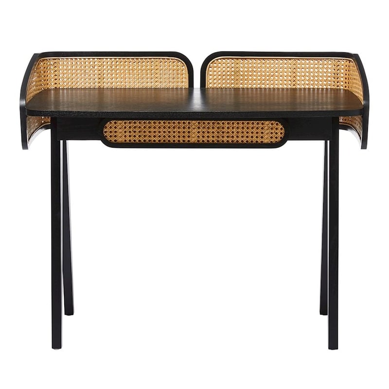Boden Natural & Black Desk