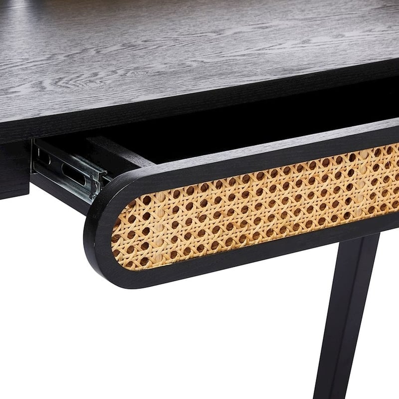 Boden Natural & Black Desk