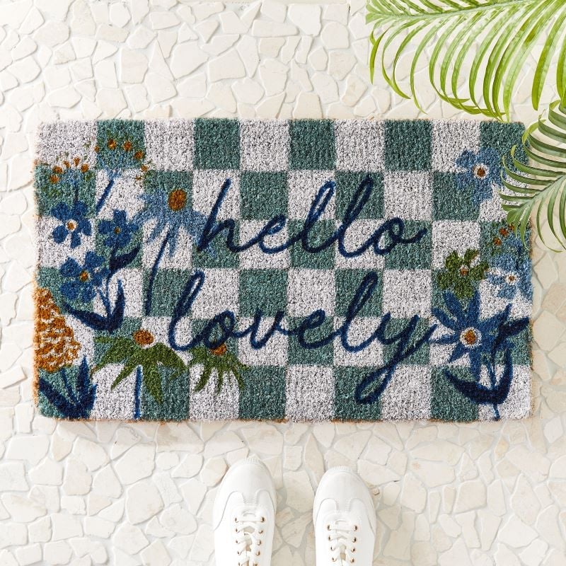 Coir Hello Lovely Doormat