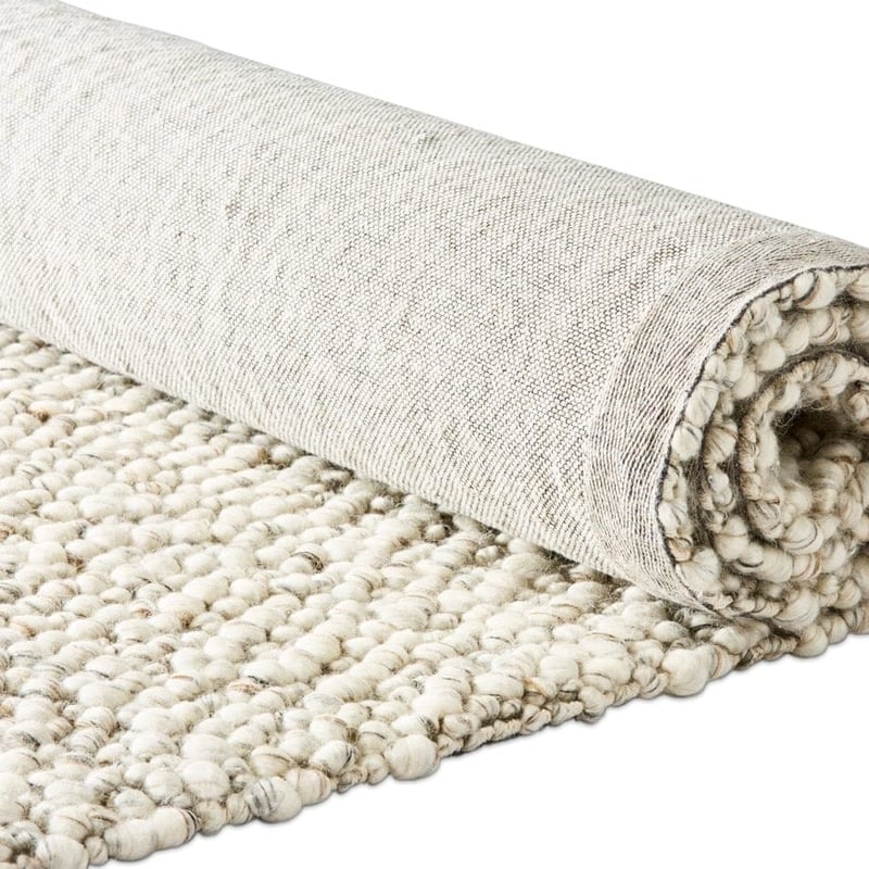 Remi Pearl Marle Boucle Rug