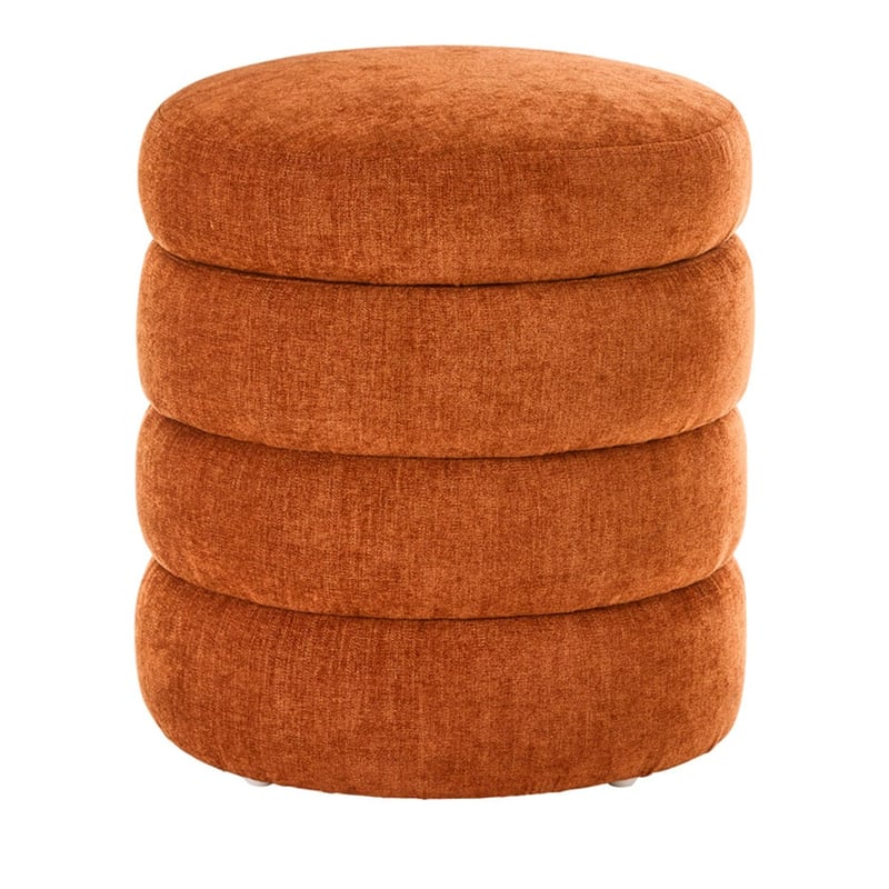 Memphis Rust Storage Ottoman