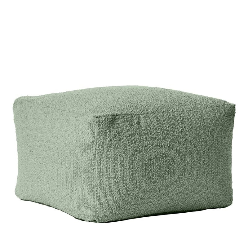 Burleigh Sage Boucle Pouf