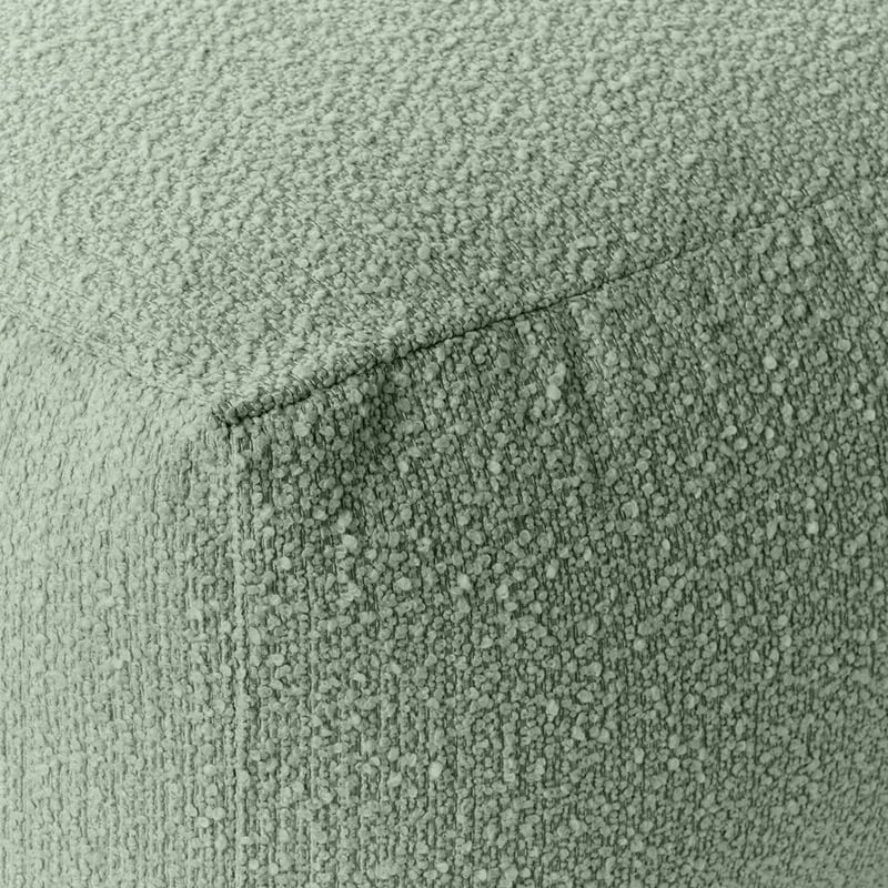 Burleigh Sage Boucle Pouf