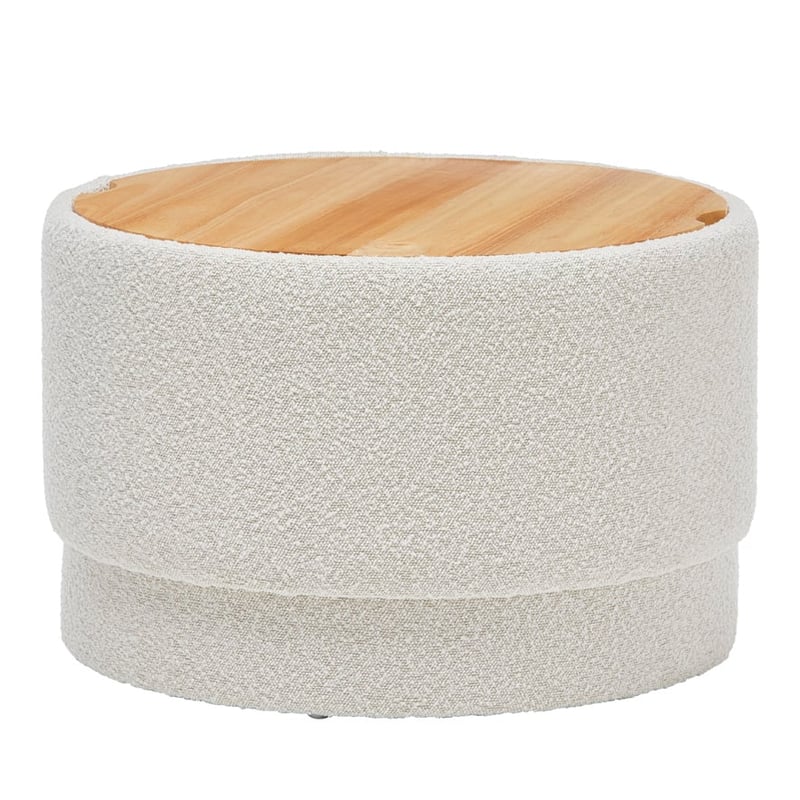 Otis Snow Boucle Coffee Table