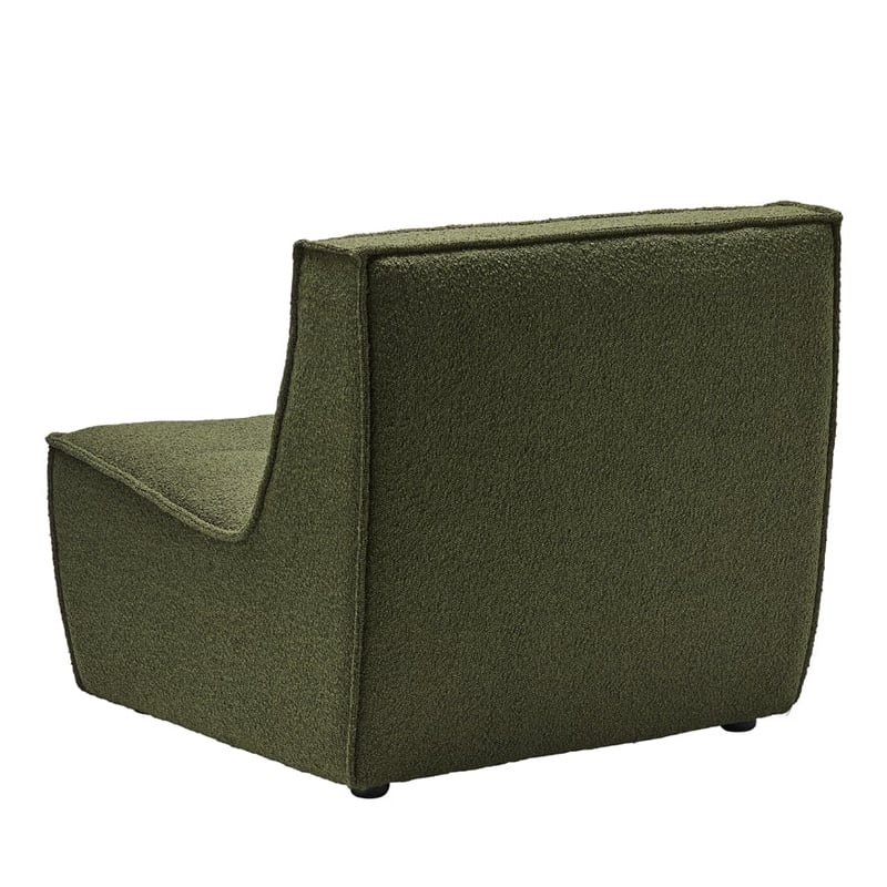 Otis Forest Boucle Lounge Chair 1 Seater