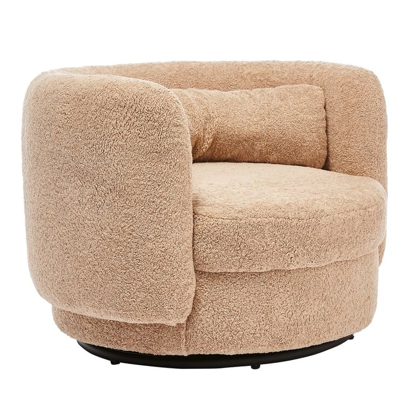 Armadale Camel Swivel Chair  