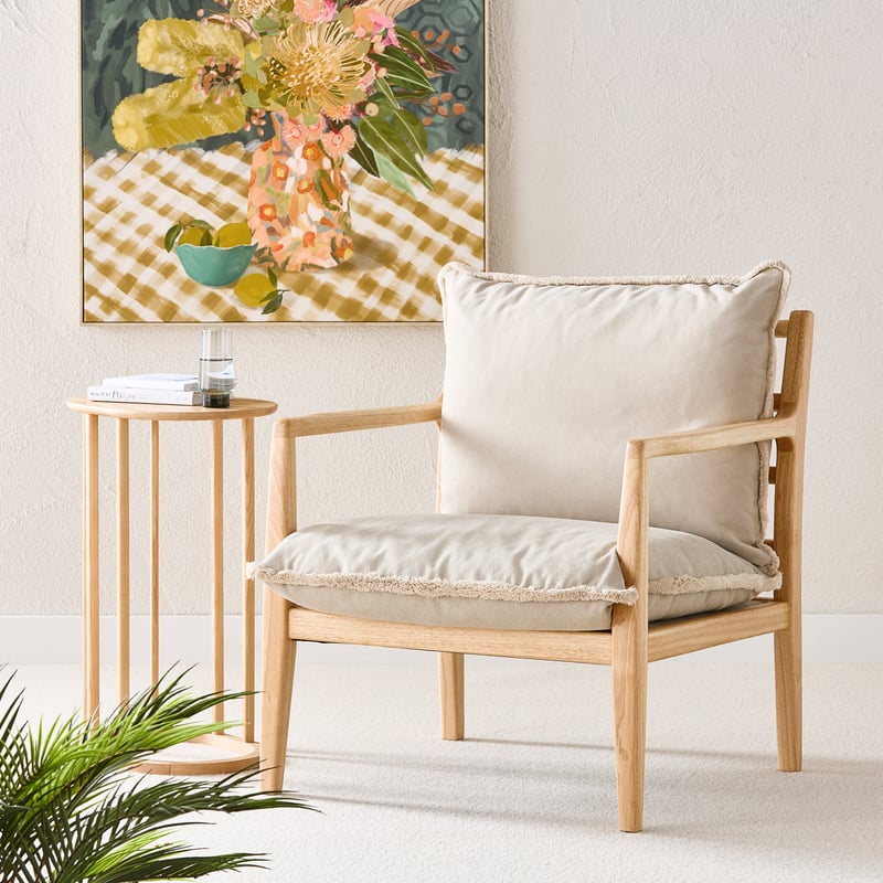 Eton Natural & Grey Chair