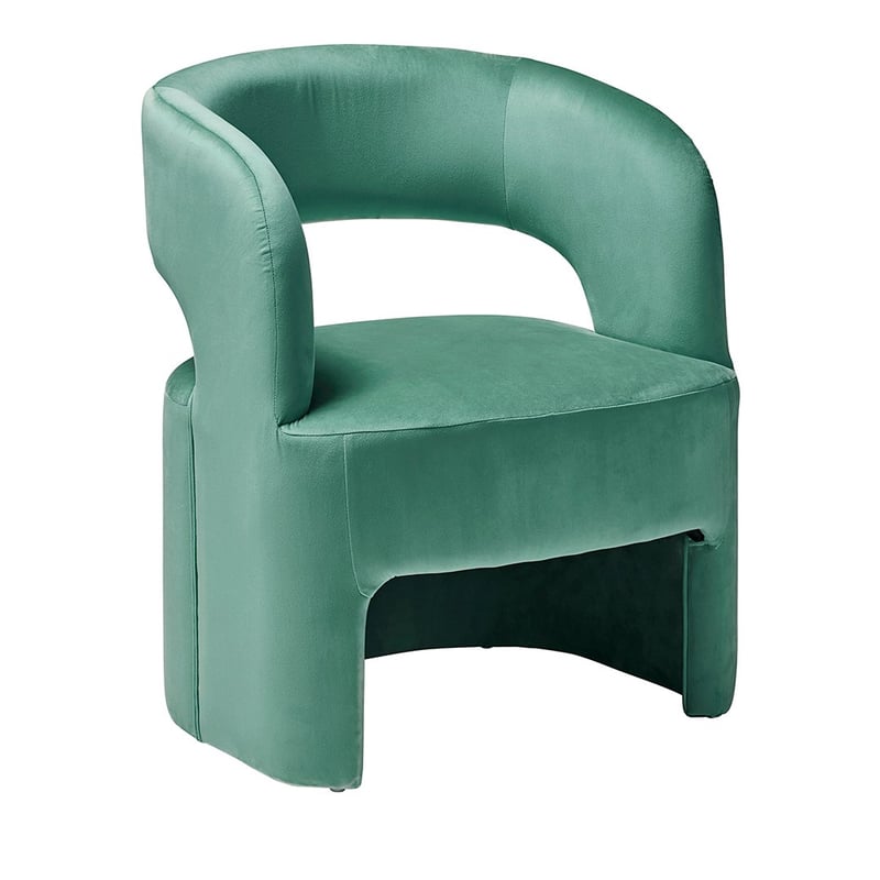 Botanist Sage Velvet Chair