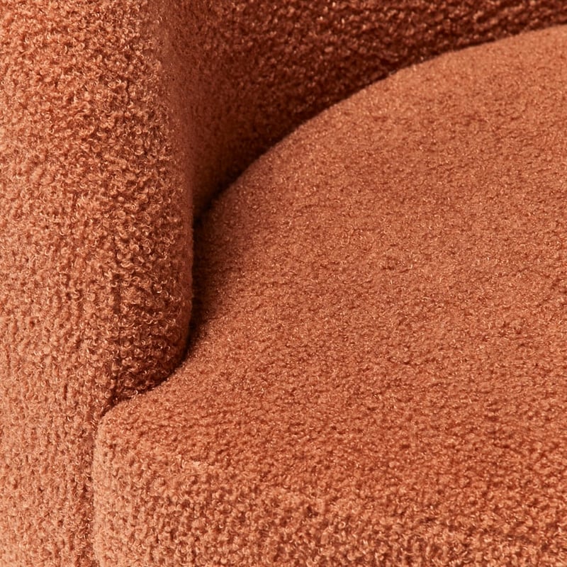 Alfie Terracotta Teddy Chair