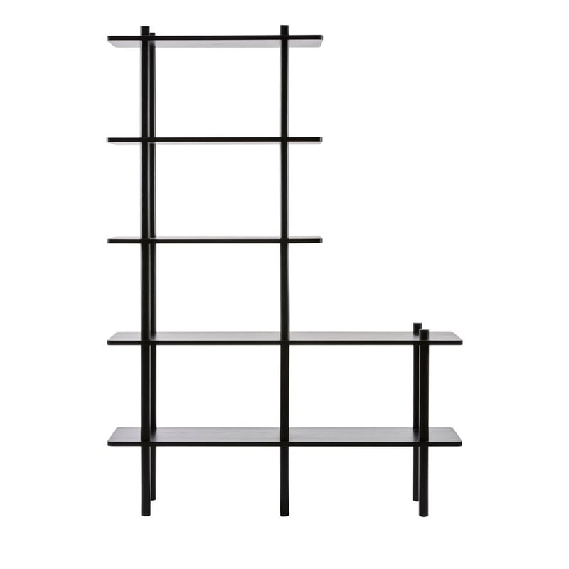 Mark Tuckey Boston 5 Tier Black Shelving