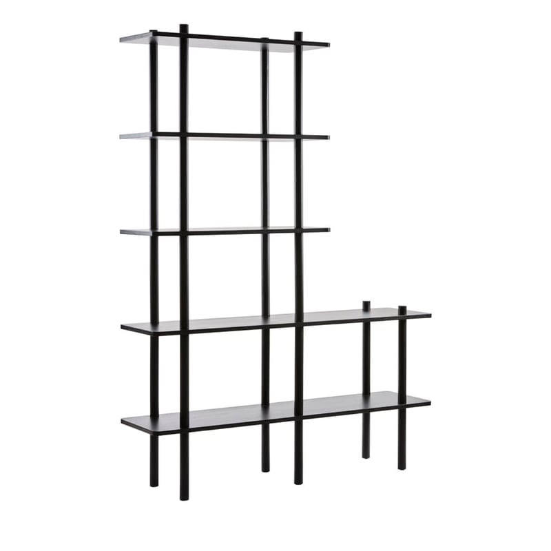Mark Tuckey Boston 5 Tier Black Shelving