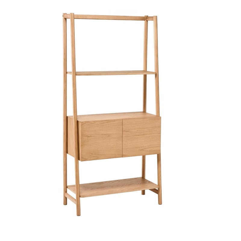 Elk Oak 3 Tier Wide Shelving