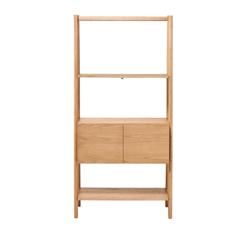 Elk Oak 3 Tier Wide Shelving