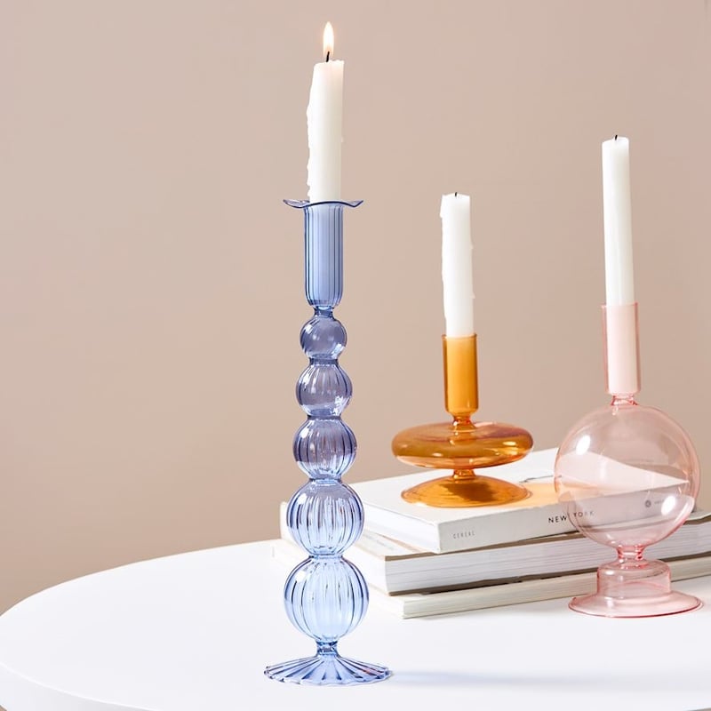 Merri Lavender Large Candle Holder