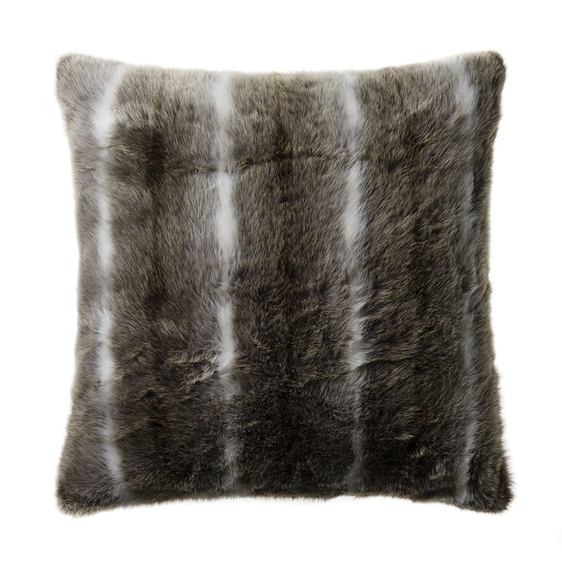 Montana Fur Stripe Deer Square Cushion