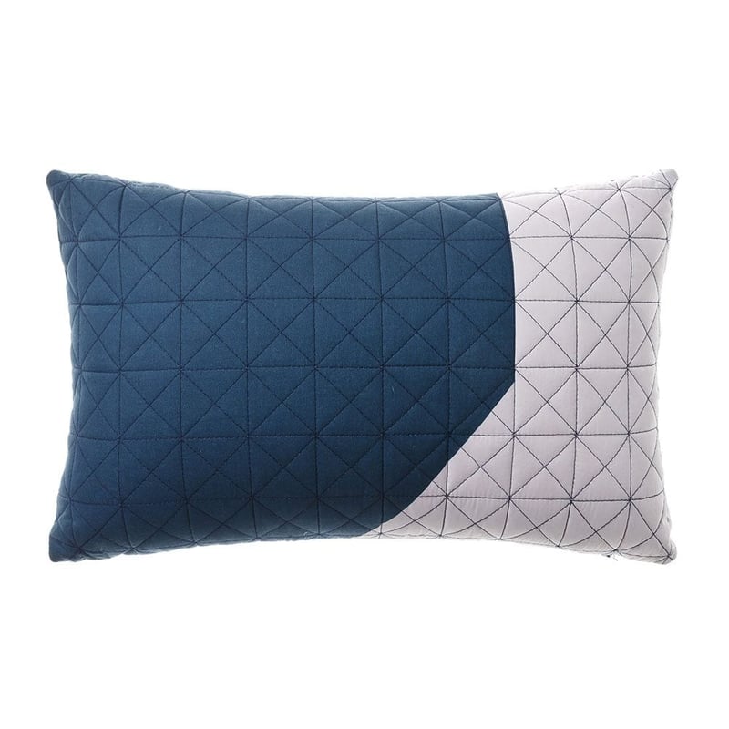 Tangent Forest Quilted Long Cushion