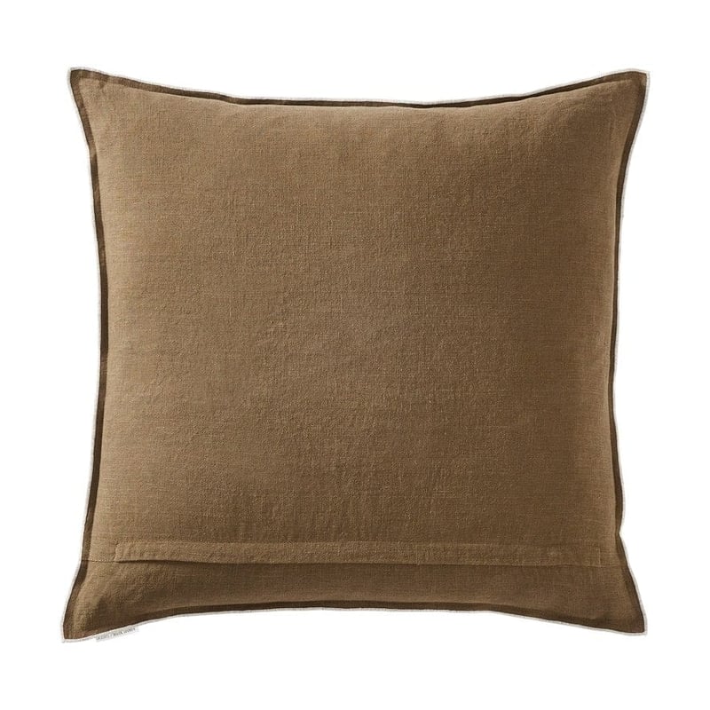 Washed Deep Olive Hemp Cushion