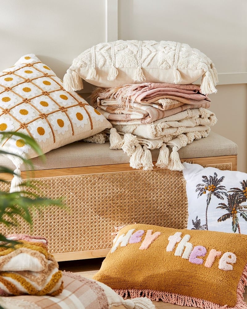Hey There Brown Cushion