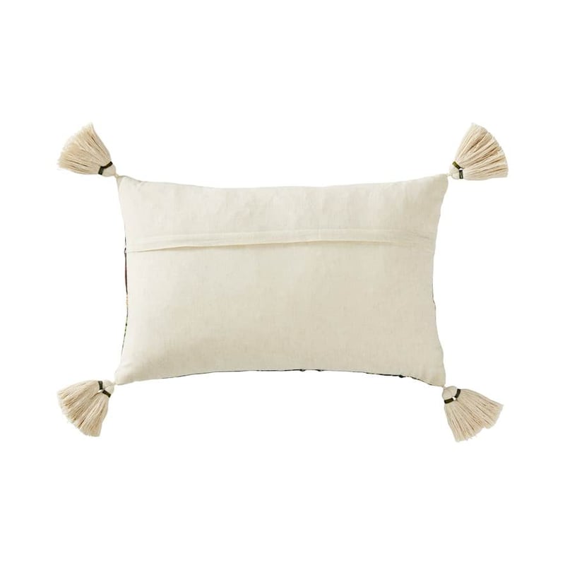 Wandering Fields Green Cushion