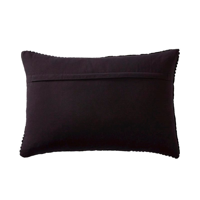 Loreto Black Velvet Cushion
