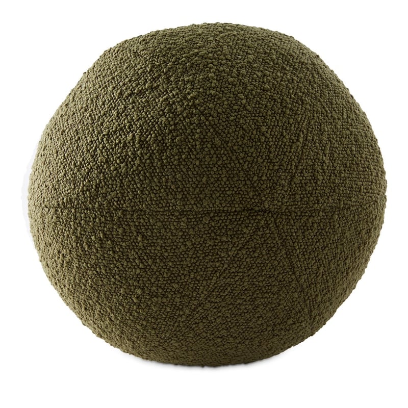 Boucle Forest Ball Cushion