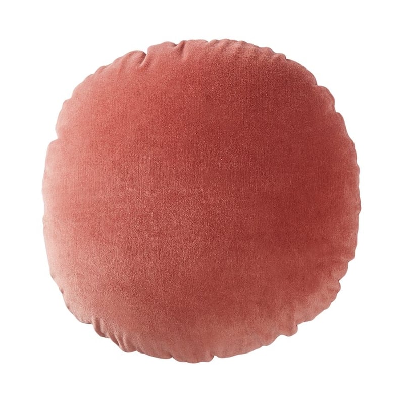 Bombay Rose Round Velvet Cushion