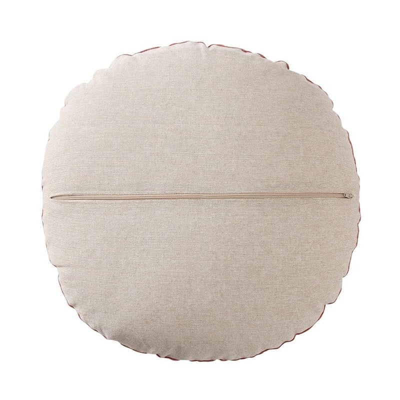 Bombay Rose Round Velvet Cushion