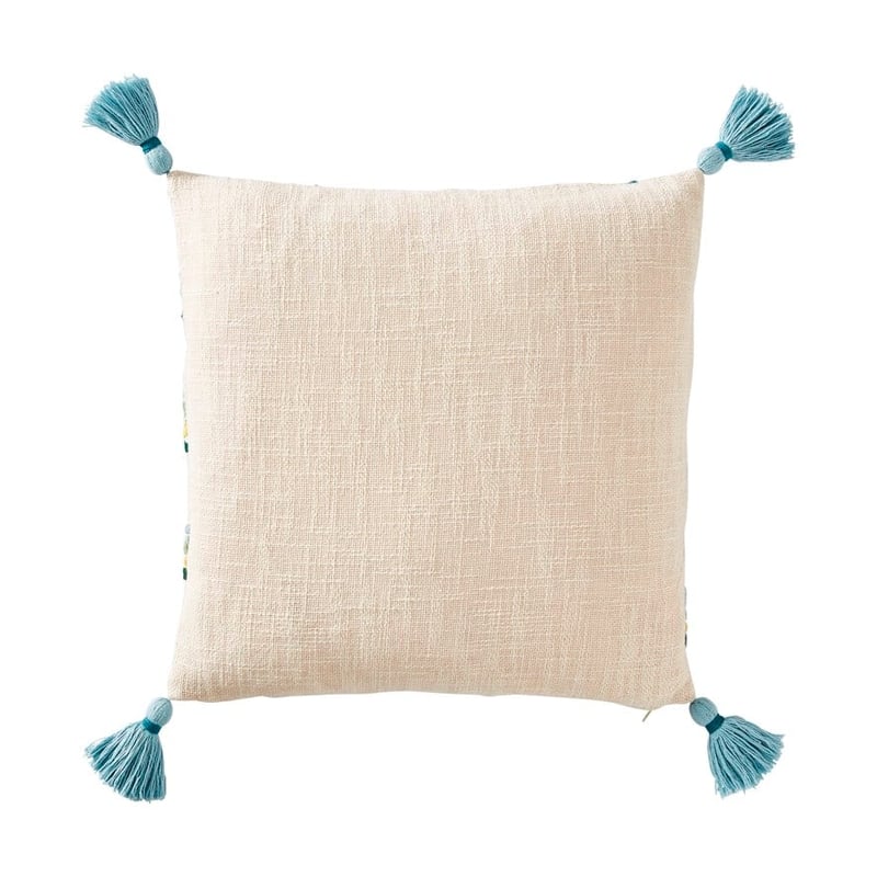 Retro Green Stems Cushion