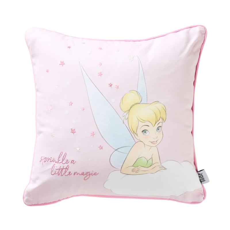 Tinkerbell Pink Sprinkle A Little Magic Cushion