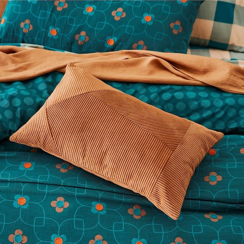 Everette Brown Cord Cushion