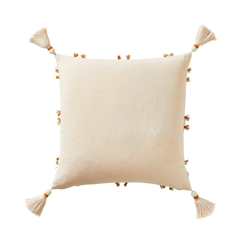 Kirrily Natural & Mustard Tufted Cushion