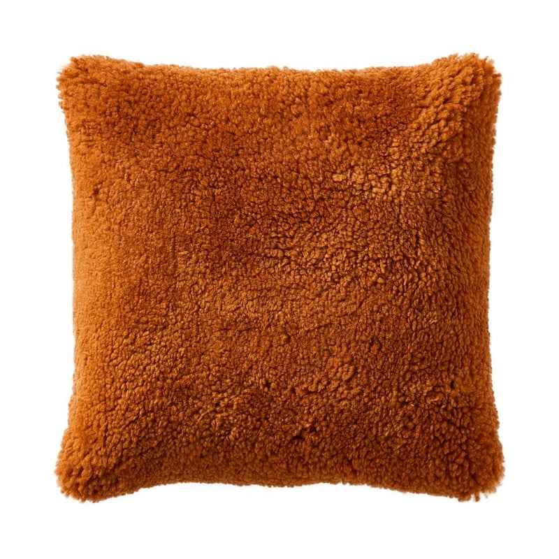 Shearling Toffee Cushion