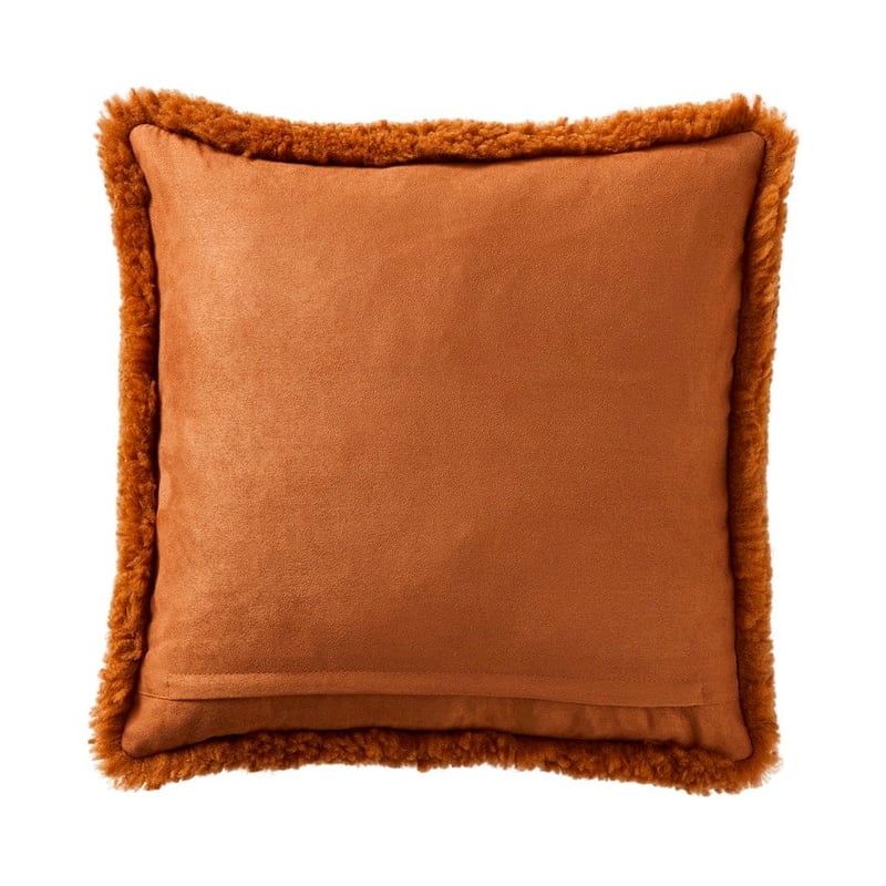 Shearling Toffee Cushion