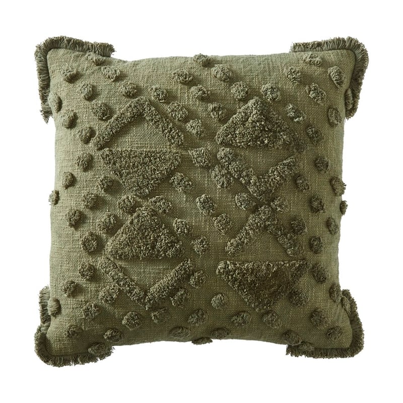 Brooklyn Green Tufted Cushion 
