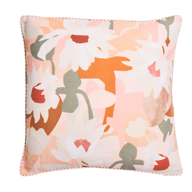 Kimmy Hogan Paper Daisies Linen Cushion
