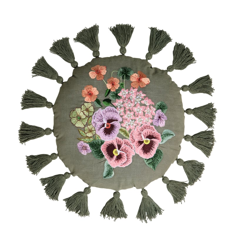 Kinsley Green Round Cushion