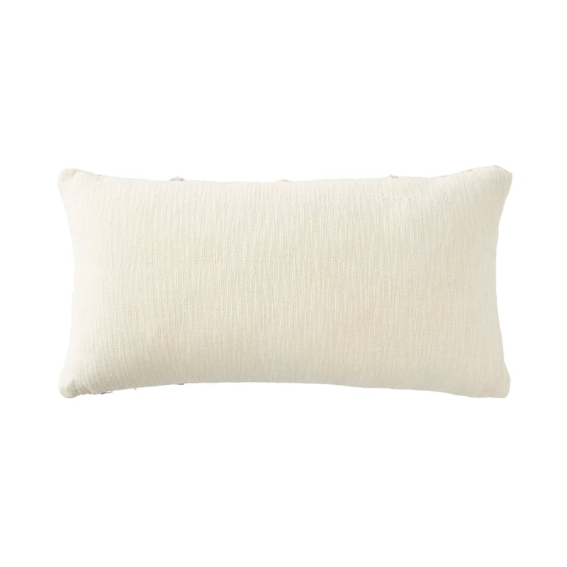 Caribbean Tan & Blue Cushion