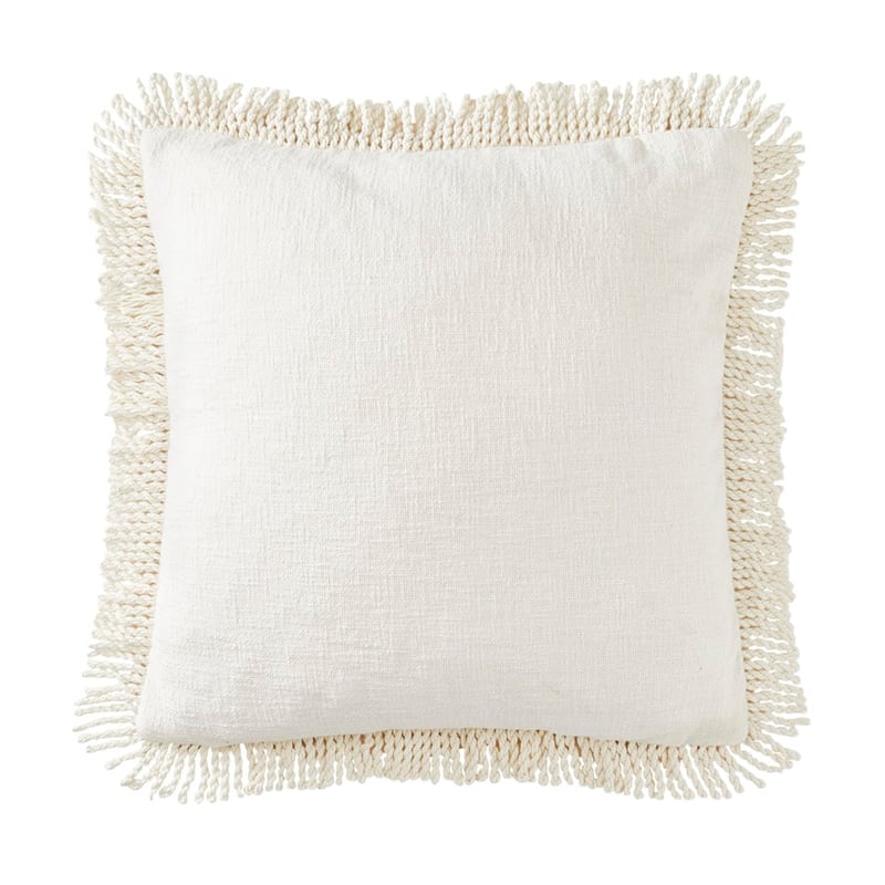 Charli Floral Natural Tufted Cushion