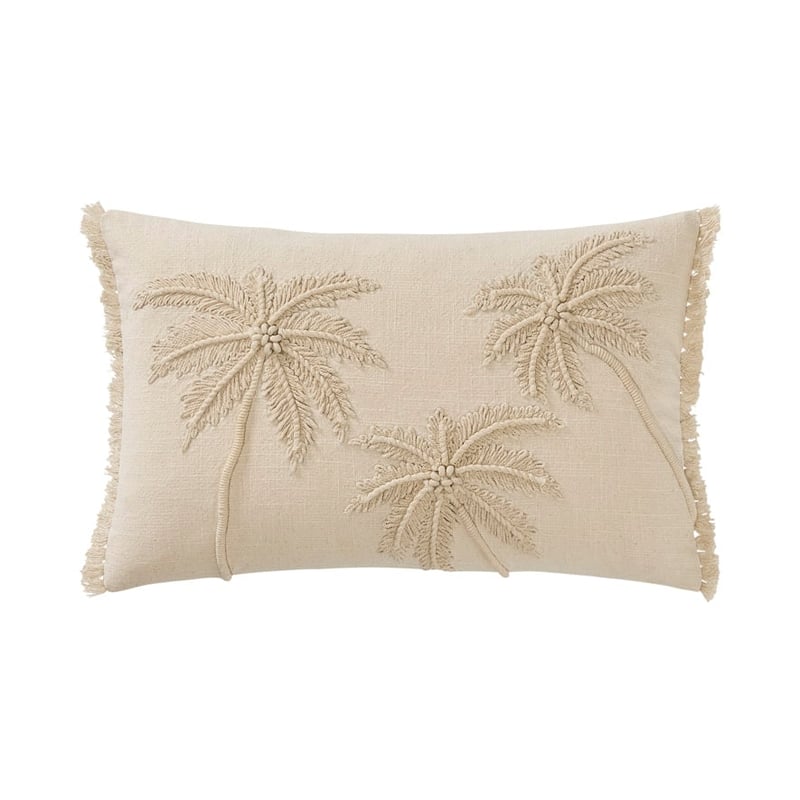 Boca Palm Natural Cushion