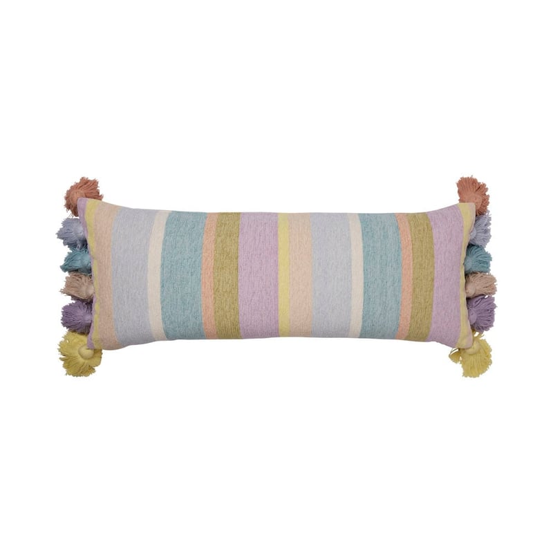 Sorbet Pastels Stripe Cushion