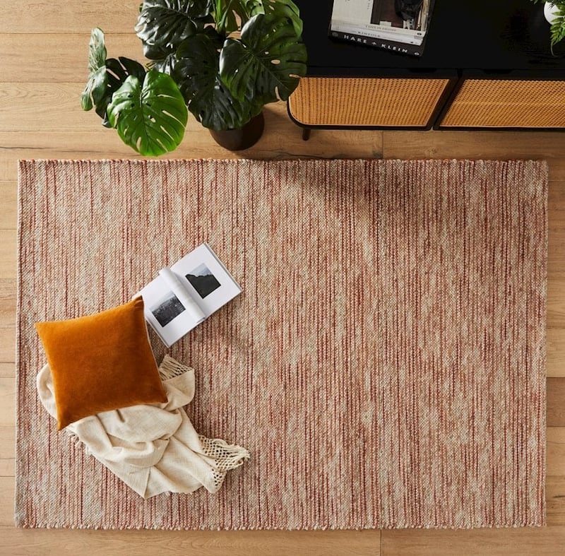 Marlon Ginger & Beige Rug Collection