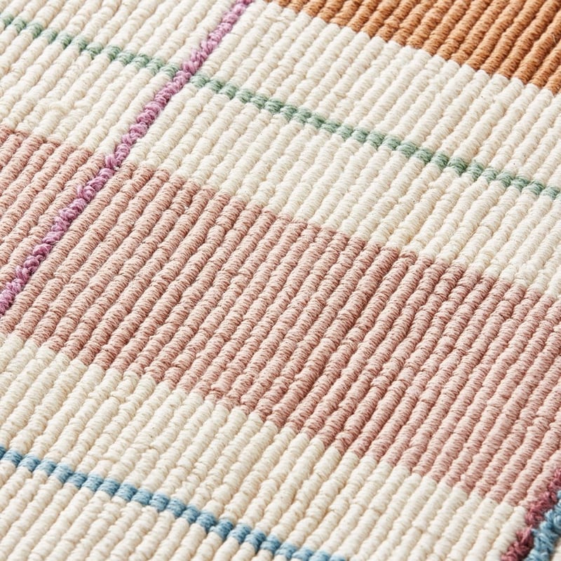 Marlo Multi Check Rug Runner