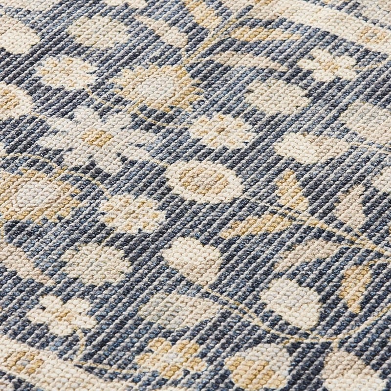 Cardiff Midnight Floral Rug Runner